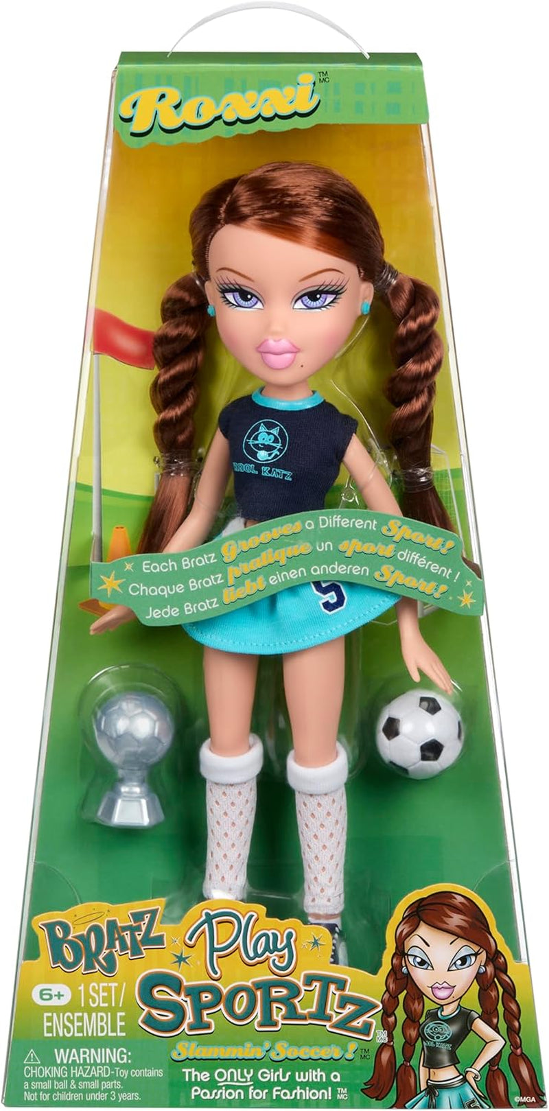 Bratz Play Sportz Cloe (Tennis) – Mode poupée avec accessoires