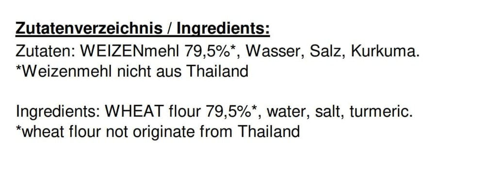 Nouilles chinoises au coq (1 paquet x 454g)