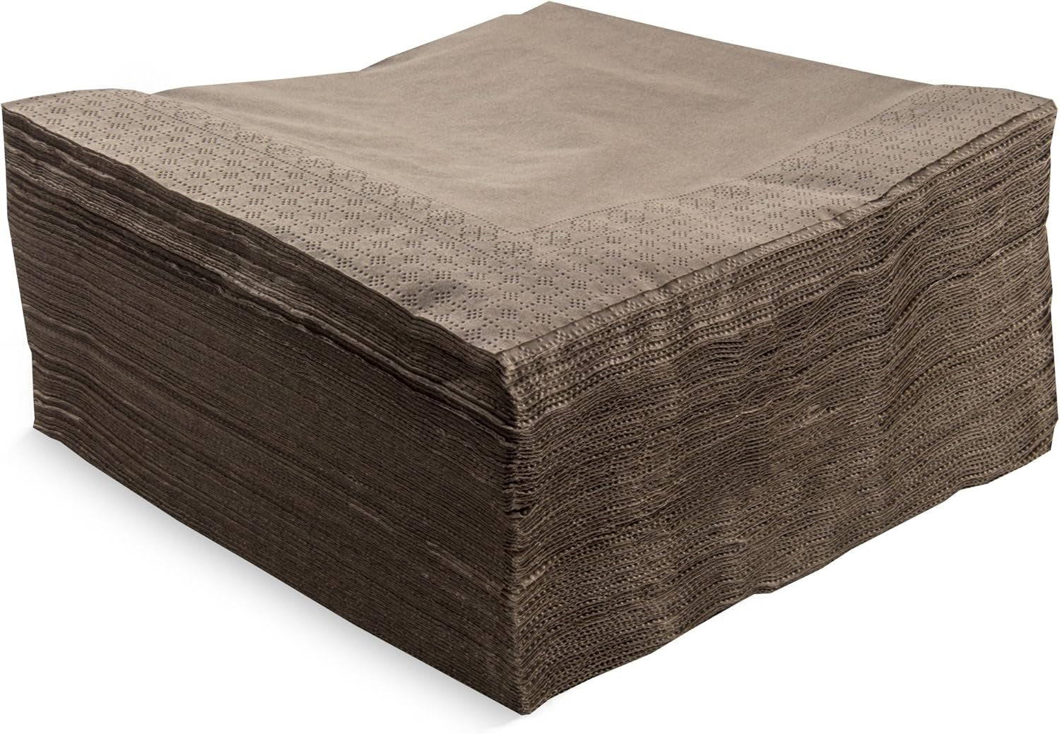 SER42204960 Șervețel 40X40, 2 straturi, 1/4-fold, 100 șervețele, 2 straturi netede cu margine, negru