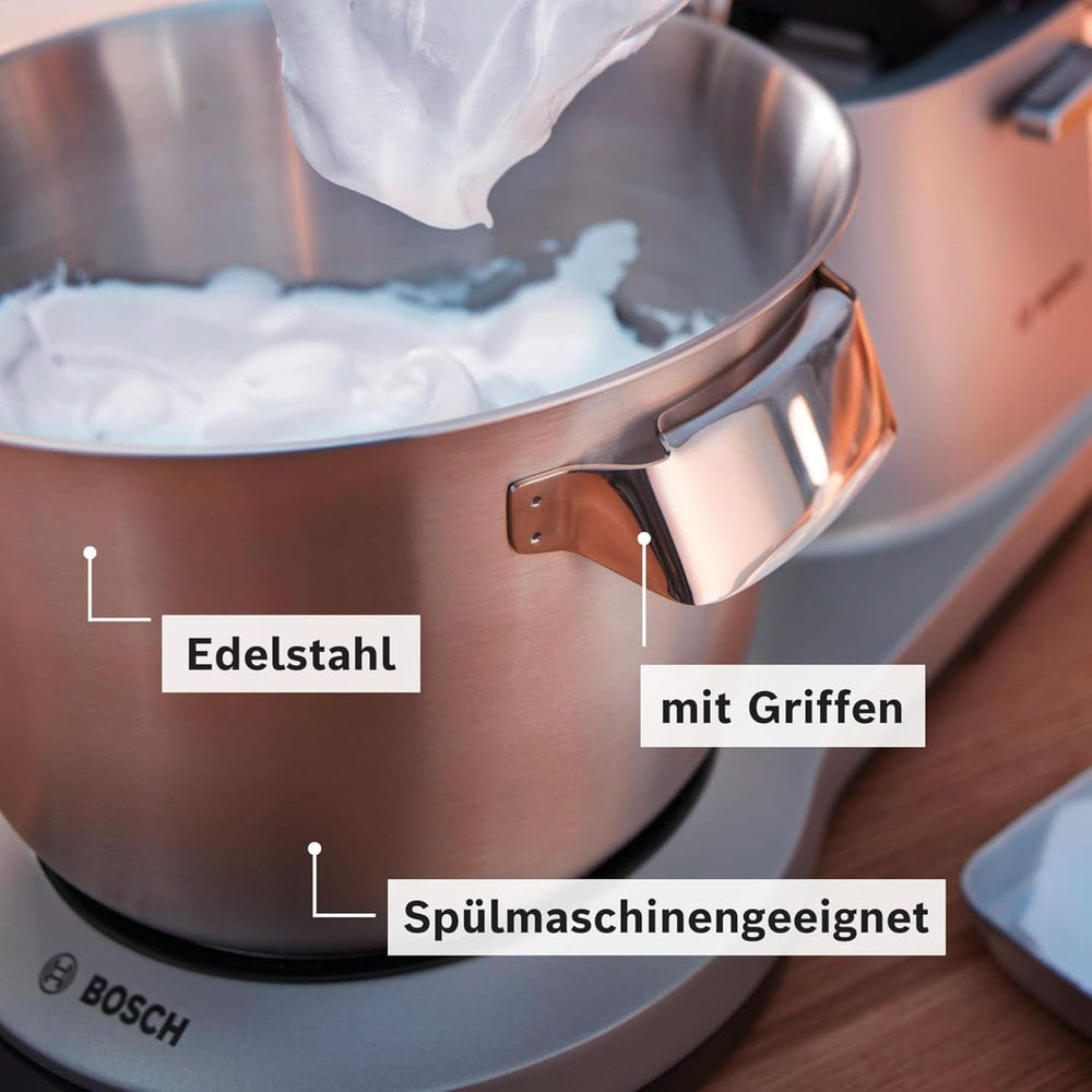 Robot culinaire Bosch Série 8 MUM9AX5S00, bol inox 5,5 L, 1600W Mère et Enfant Naty Shop