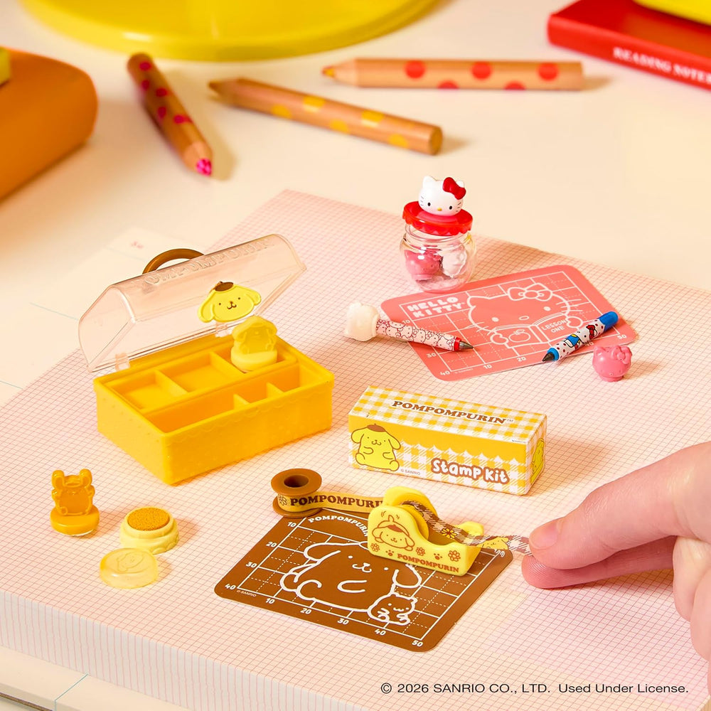 Miniverse MGA Make It Mini Hello Kitty and Friends Série 3 – Mini objets de collection, Sanrio, répliques rétro, papeterie, travaux manuels, bricolage, pour collectionneurs et enfants à partir de 8 ans