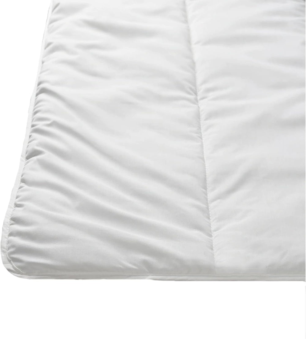 Prestige Italian Bedding Couette d'été en microfibre, blanc, double, 100 % Naty Shop Couettes et couettes