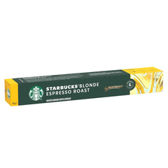 STARBUCKS Blonde Espresso Roast de Nespresso, Helle Röstung, Kaffeekapseln 10 x 10 (100 Kapseln)