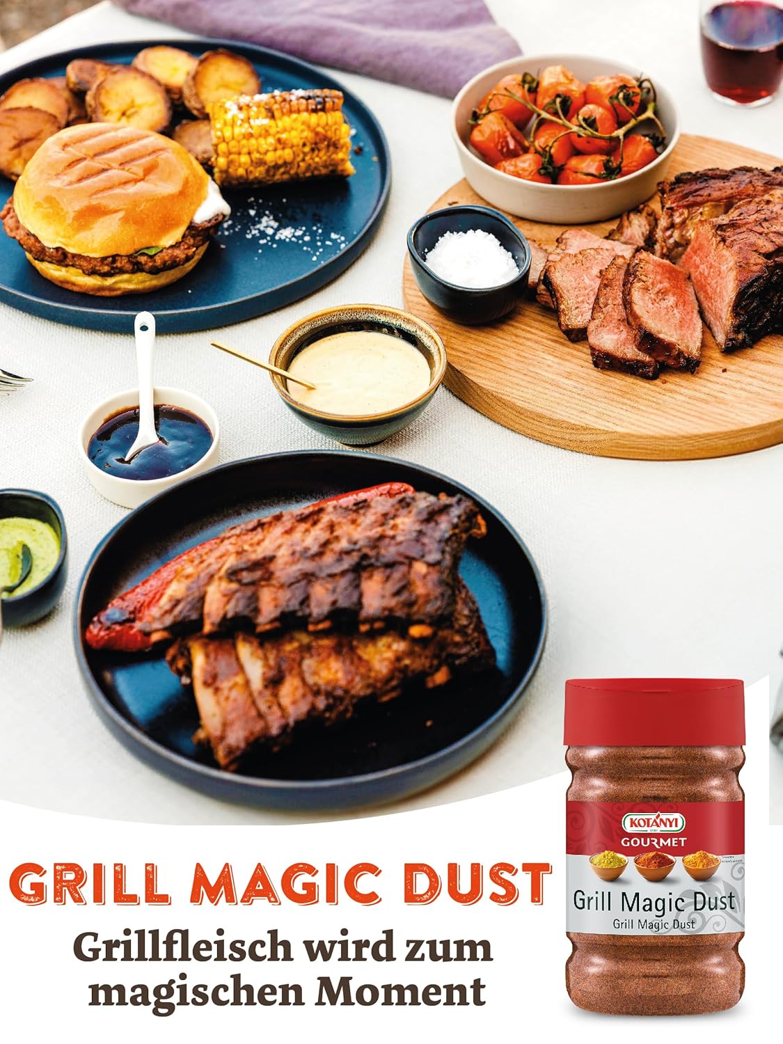 Assaisonnement pour grillades Kotányi Magic Dust Grill - Saveur parfaite