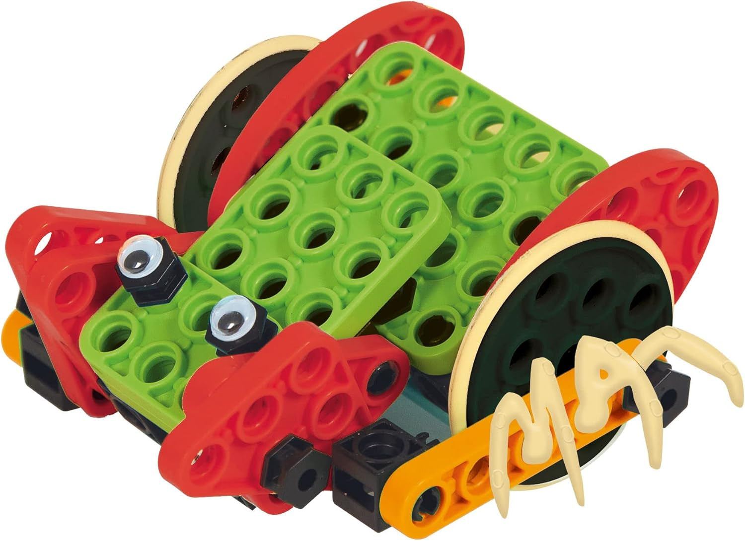 Clementoni 97860 Science & Play Build – Mechanics Junior Lustige Tiere, Bausatz for 8 Tiermodelle, Motorbetriebenes Konstruktionspielzeug for Kinder ab 6 ans Amazon Exclusive