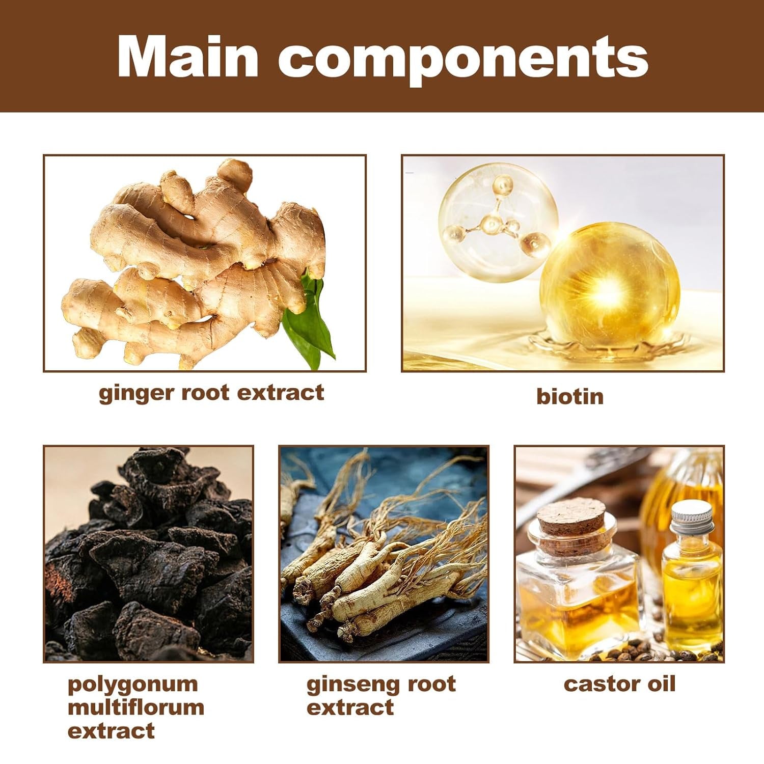 2pcs Spray de Croissance des Cheveux à la Biotine, Sérum de Croissance des Cheveux, Croissance des Cheveux, Spray de Croissance des Cheveux pour Femmes et Hommes, Anti-Chute de Cheveux, Favorise des Cheveux Plus Épais, Plus Complets et Plus Rapides Soins Capillaires Naty Shop