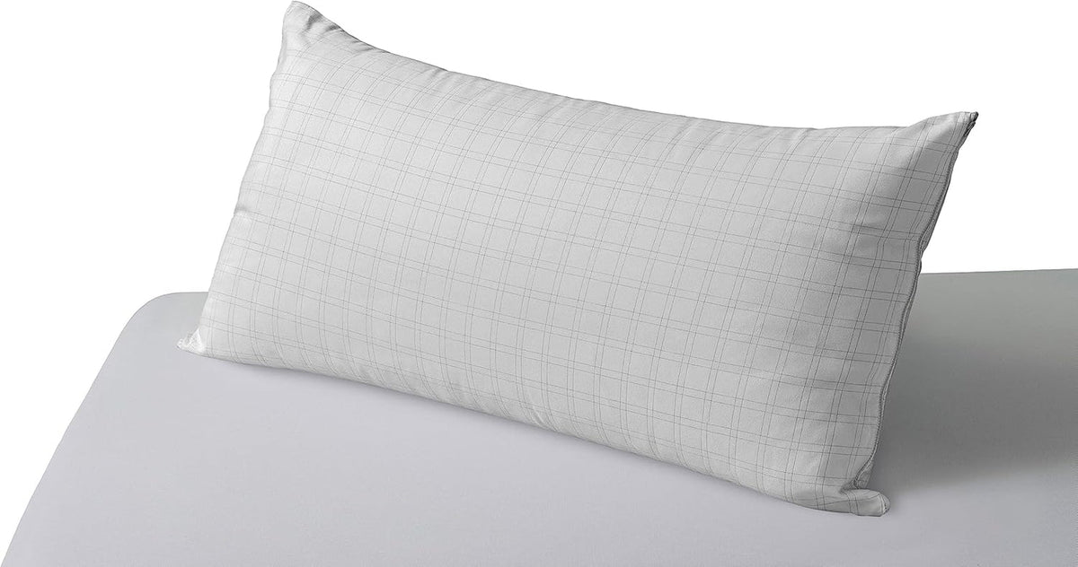 Oreiller anti-stress Savel avec double housse, moyennement ferme, 40 x 135 cm Naty Shop Oreillers standard Titre par défaut