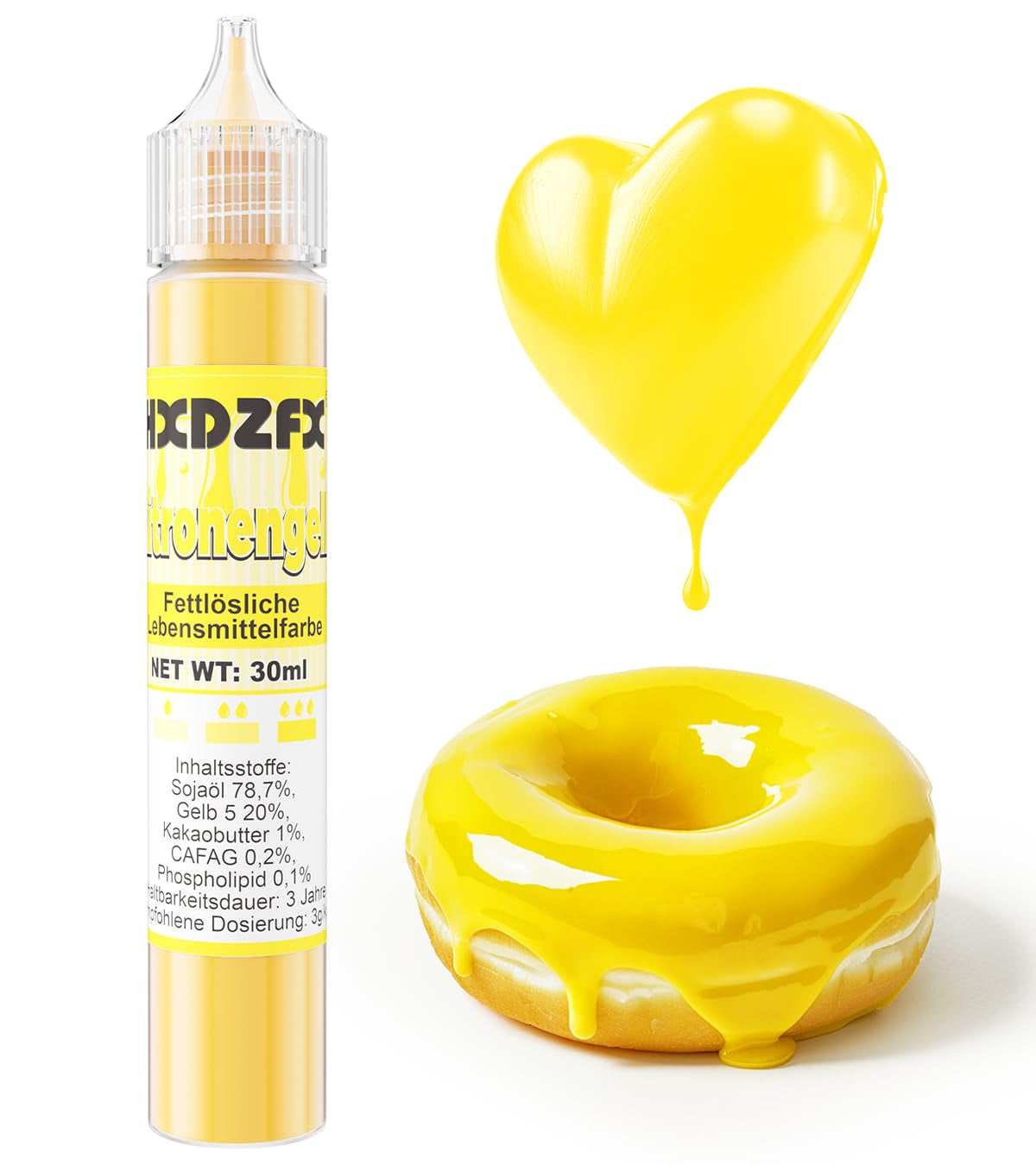 Colorant alimentaire liposoluble – 30 ml de colorant alimentaire concentré à base d'huile pour chocolat, ensemble de colorants alimentaires pour décoration de gâteaux, fondant, crème au beurre, pâtisserie, travaux manuels (bleu marine)