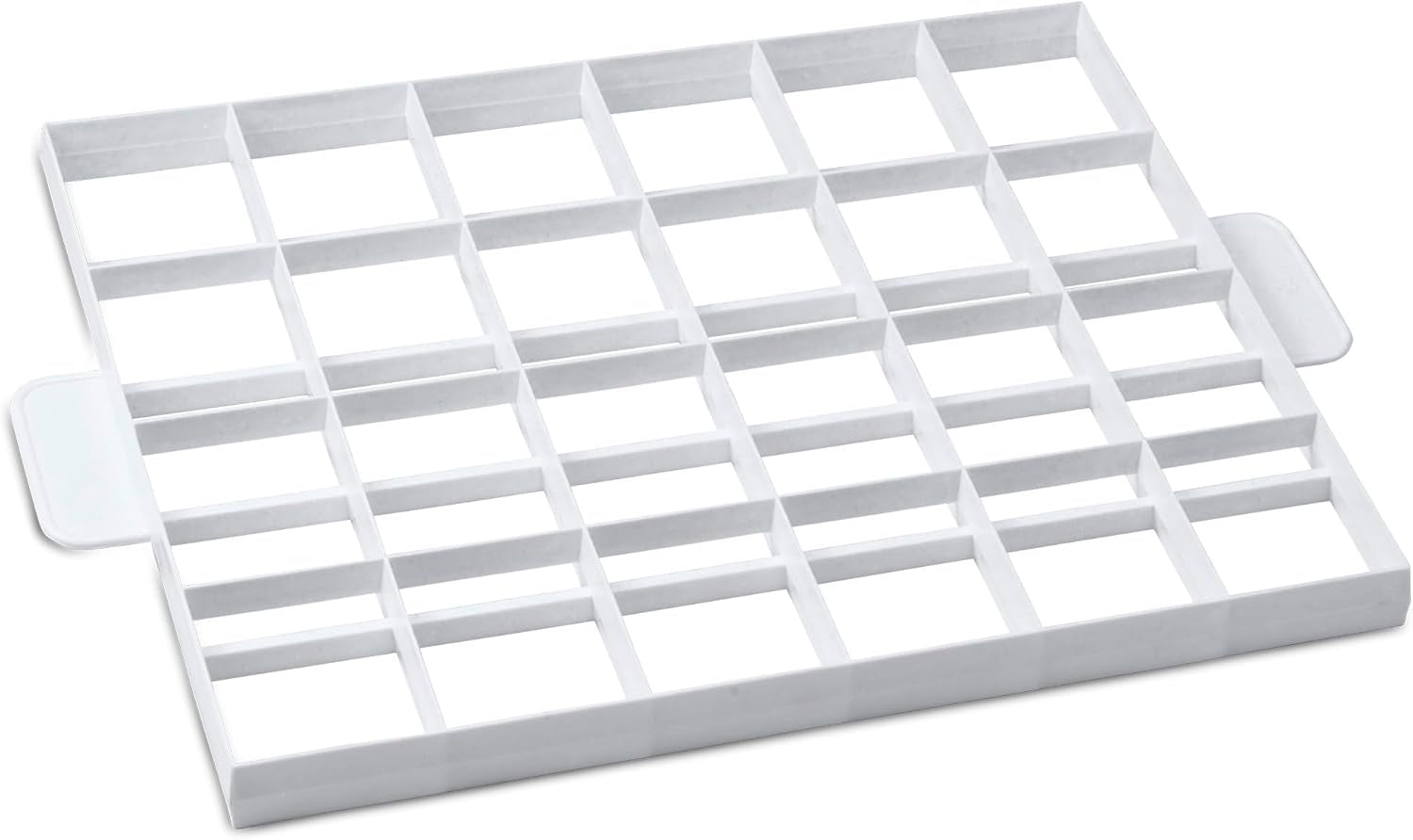 STÄDTER Diviseur à biscuits et coupe-pâte pour 24 ou 30 pièces, plastique alimentaire, passe au lave-vaisselle, utilisable des deux côtés