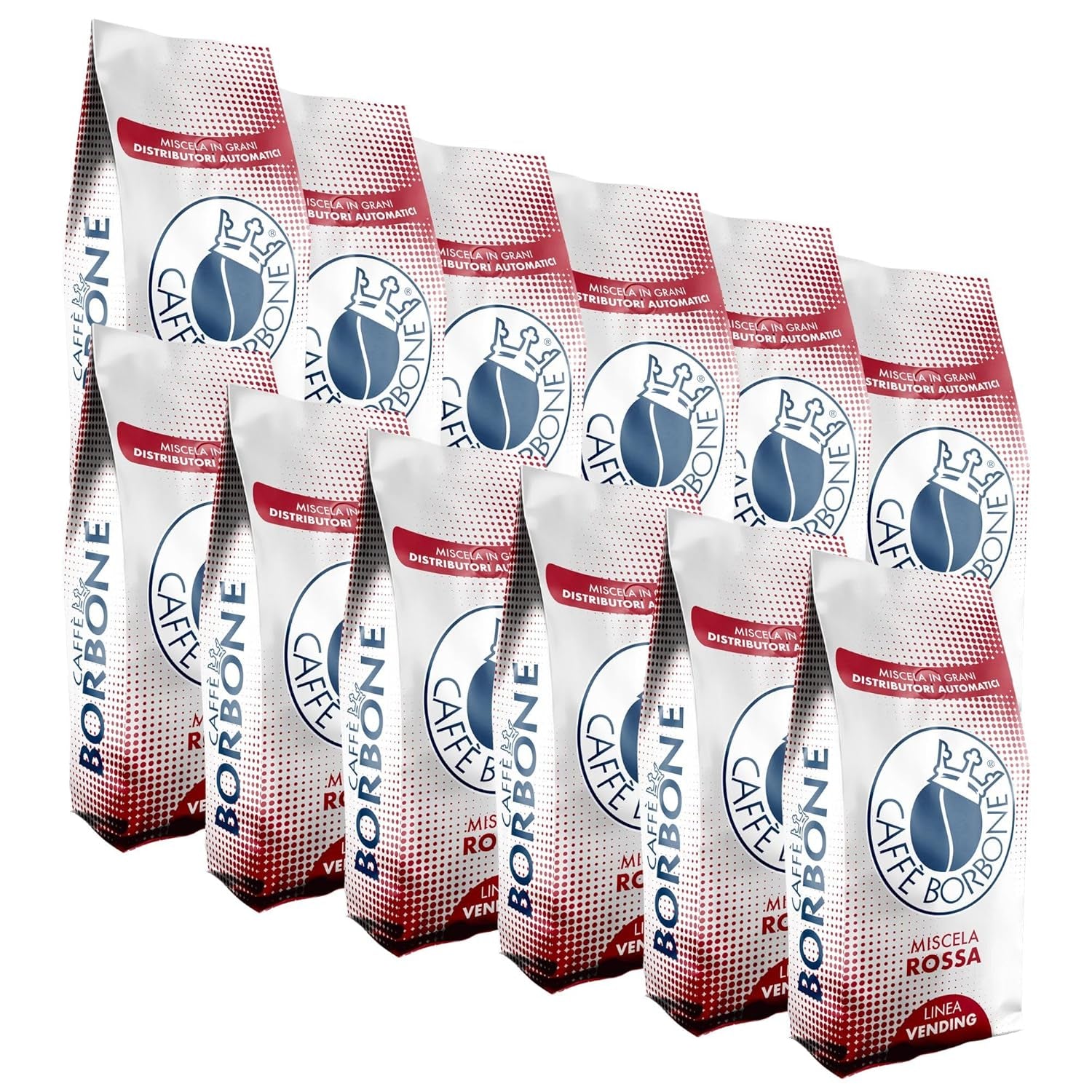 Café en grains Borbone RED Blend 1 kg x 12