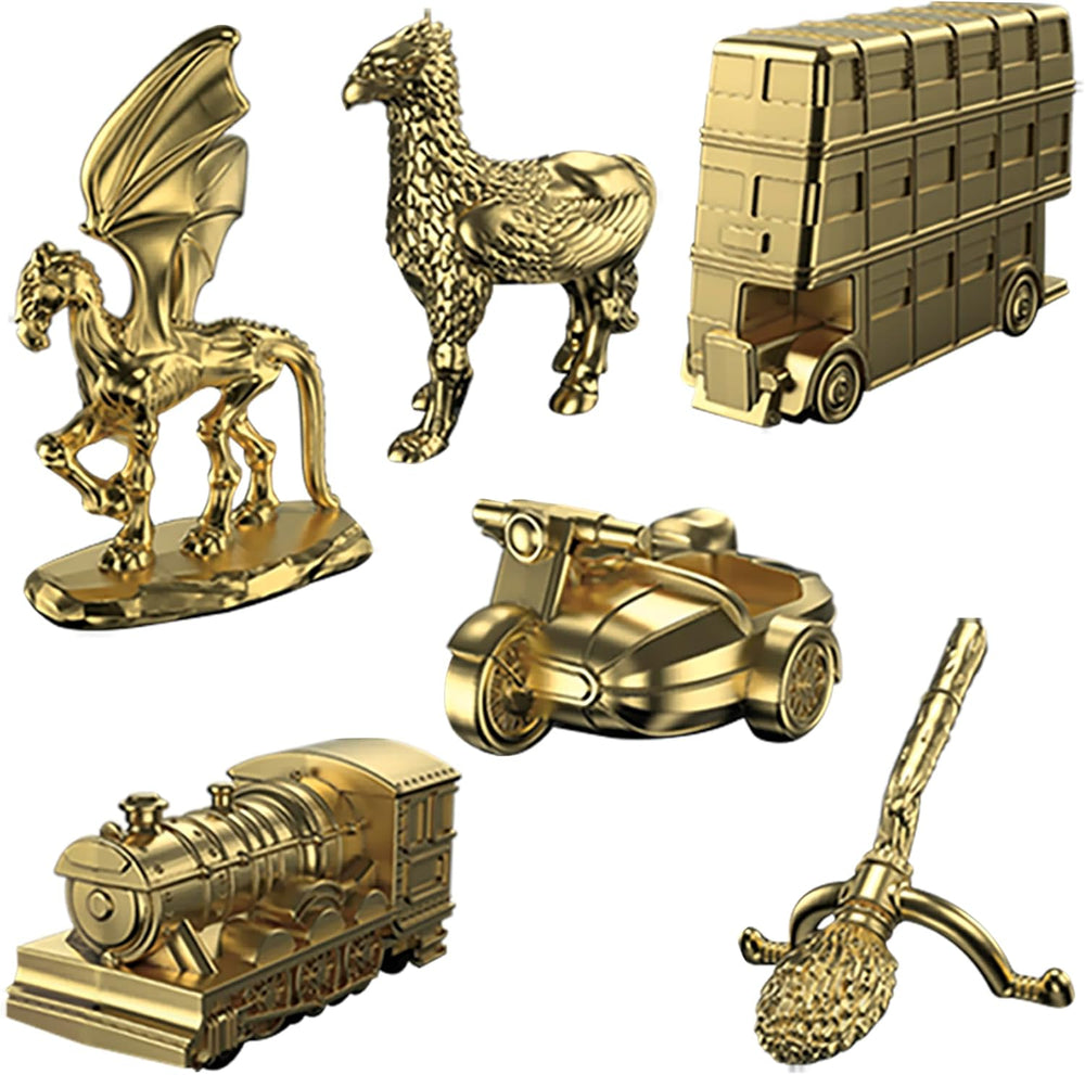 Jeu de société Monopoly édition Harry Potter, jeu familial pour 2 à 6 joueurs, à partir de 8 ans - Version allemande