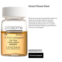 Tratament împotriva căderii părului pentru femei și bărbați, Pilosome Stimul B-Trixil Complex, 12 X 6 ml Ingrijire par Pilosome