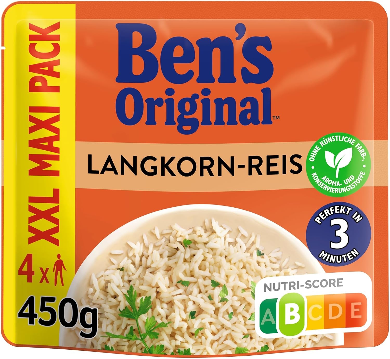 BEN'S ORIGINAL™ Riz basmati express 6 x 220 g