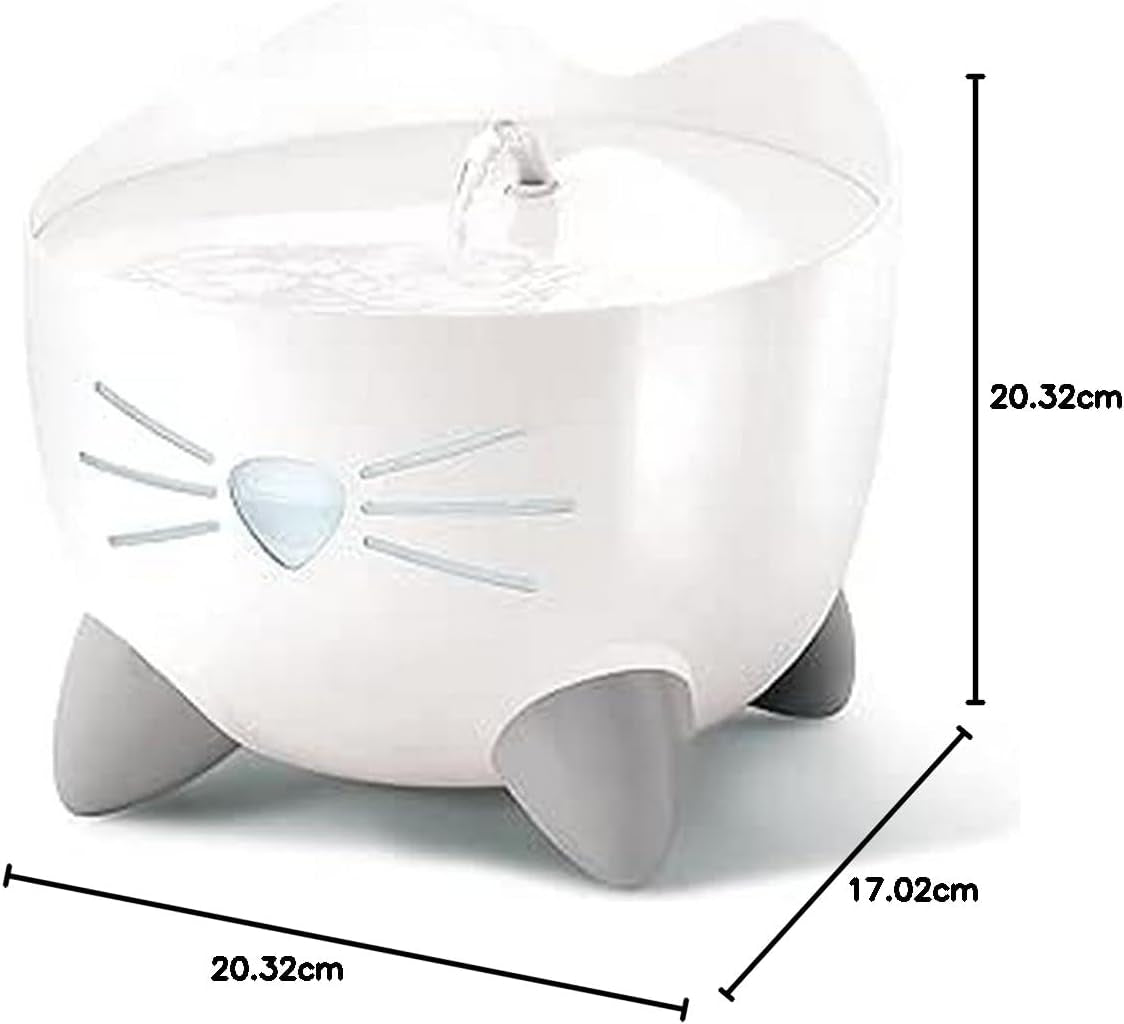 Catit Pixi Trinkbrunnen für Katzen, Weiß, 1 Stück (1er Pack)