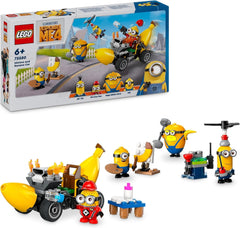 LEGO I - Simply Incorrigible 4 Minions et la machine à bananes I - Simply Incorrigible 4 Playset Kids Toy Minions Creative Gift for Boys and Girls 6 Years Old 75580 Jeux de construction Beuche den LEGO-Store Default Title
