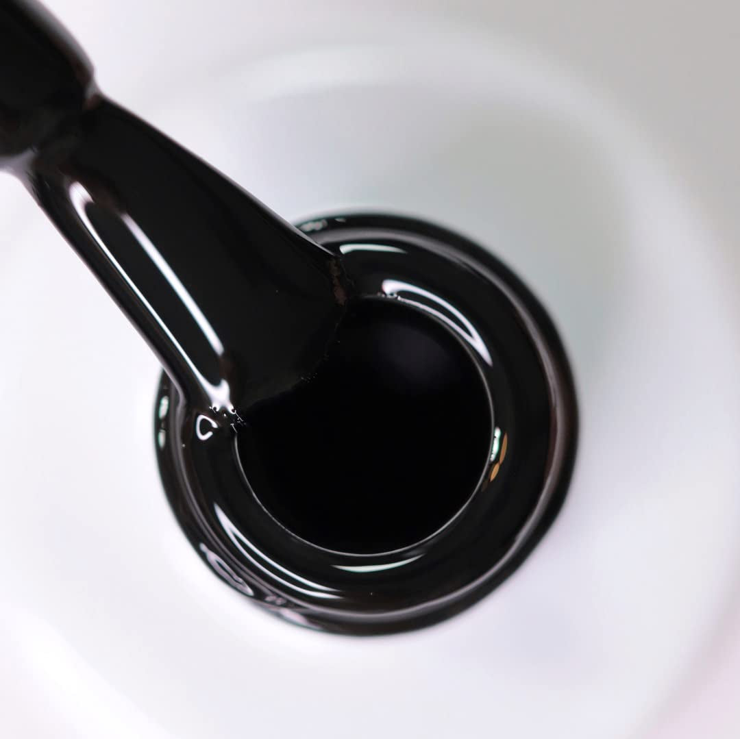 Vernis à ongles UV Alessandro Striplac Midnight Black – Délicat et longue tenue – S'enlève facilement grâce à la technologie Peel-Off Removal – Vegan et cruelty-free – 8 ml