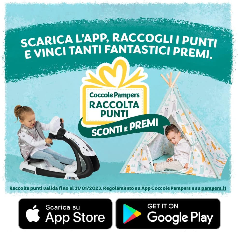 Couche Pampers Sole e Luna Maxi, taille 4 (8-15 kg), 60 couches