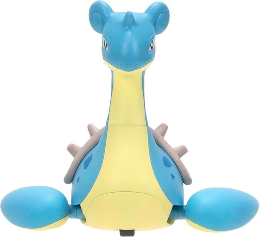 Pokémon PKW3416 - Battle Feature Figure - Lapras, Figurine mobile officielle, 11,5 cm Figurines Naty Shop