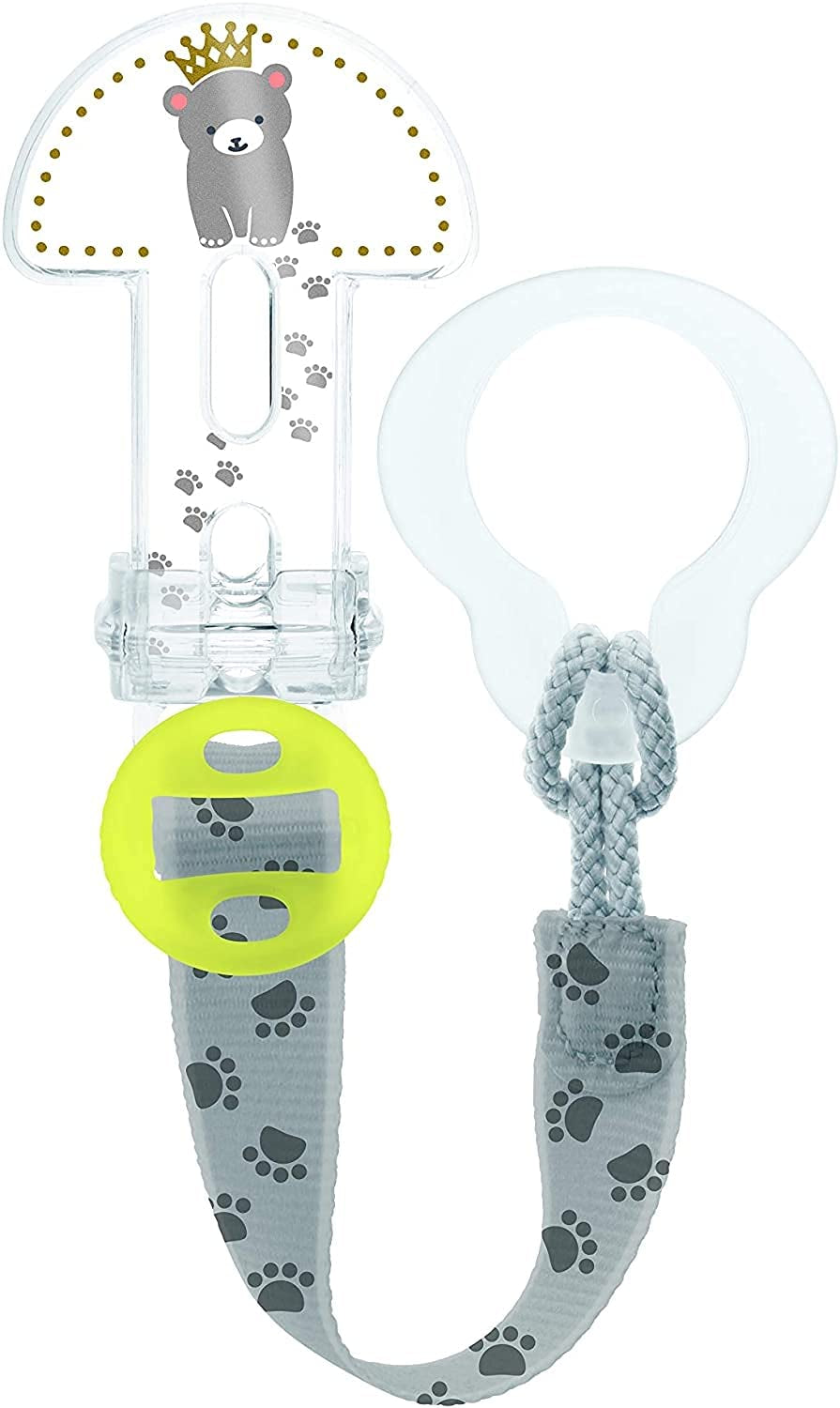 MAMAN Clip-le! & Couverture, chaîne avec attache-sucette, neutre