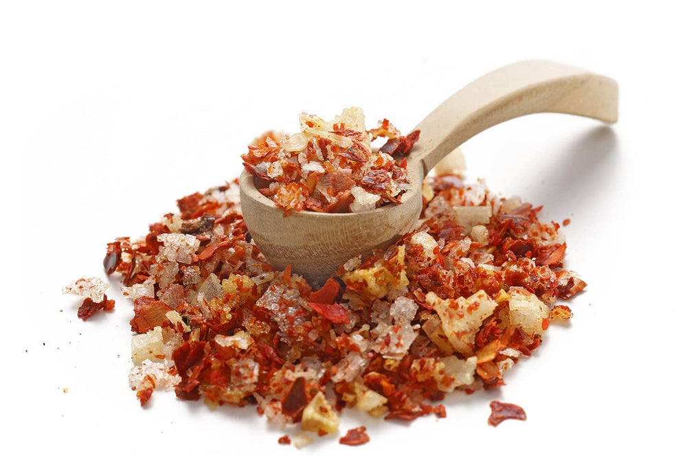 Ankerkraut Chili-Lime-Salz, 70g dans un verre en liège, Speise-Salz Mischung für Steak Fisch Salad Asia Gerichte, Allrounder mit Gesmack und Qualität