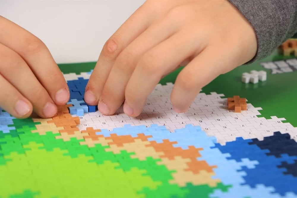 PLUS PLUS Earth Block Puzzle 800 pièce(s) Globe, Erde