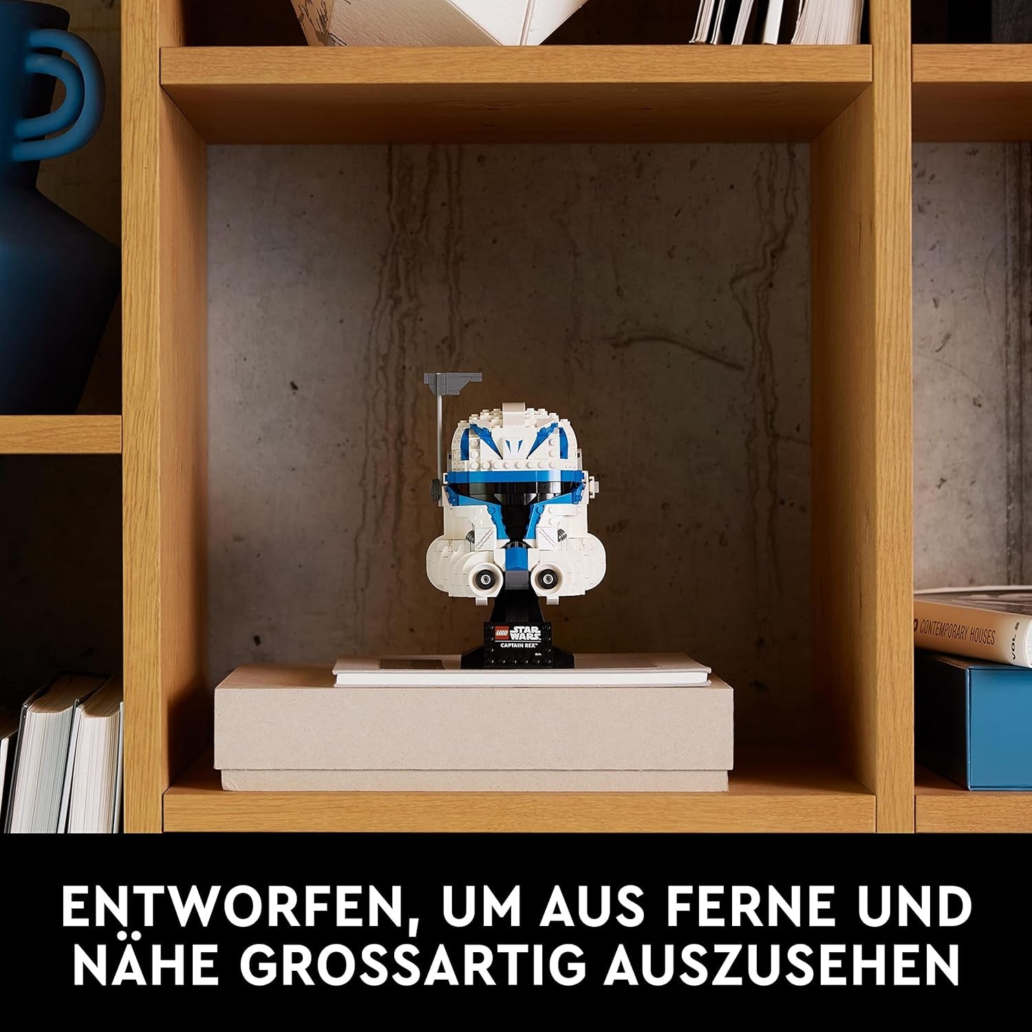 LEGO 75349 Star Wars Capitaine Rex Casque Clone Wars Collection Modèle 2023 Série Pièce Souvenir et Idée Cadeau Jeux de Construction Besuche den LEGO-Store