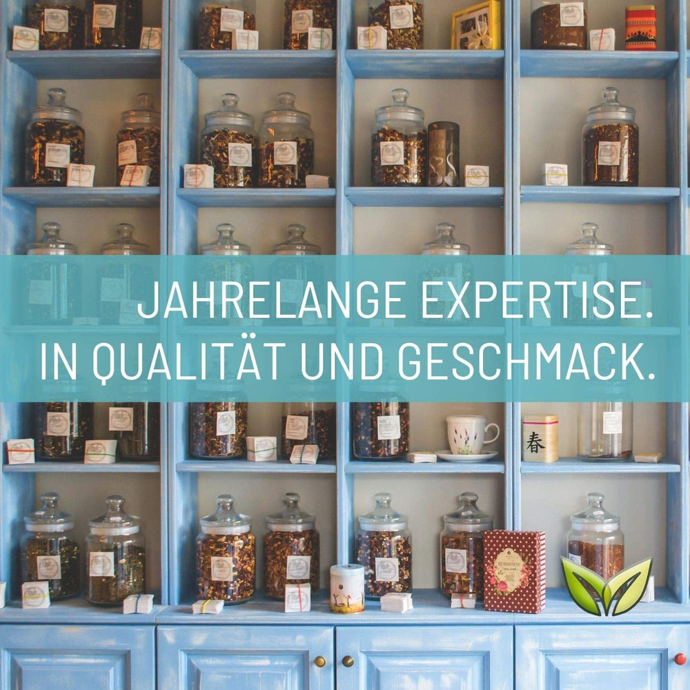 Teeverliebt - Ceai de fructe vrac Wildkirsch 1000 G I Ceai de fructe vrac I Wild-Fruchtig-Frisch - Amestec de ceai controlat ecologic I Ceai de fructe bio vrac 1 kg