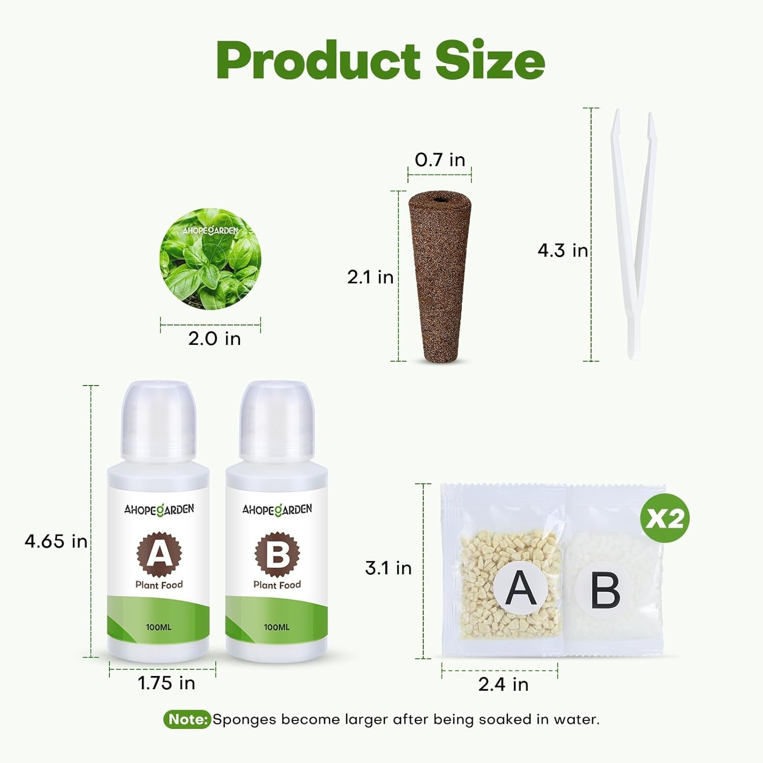 Ensemble de capsules de graines pour système de culture hydroponique de jardinage intérieur, 40 pièces, régulier