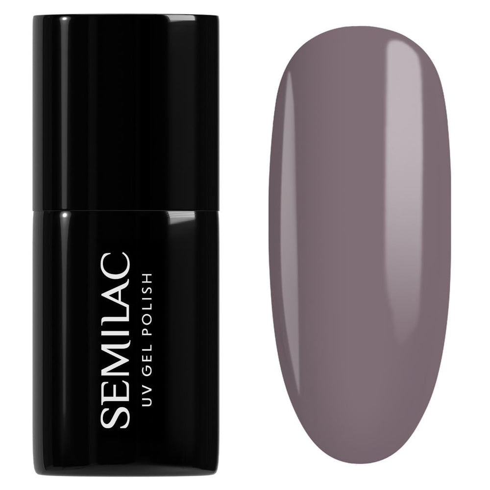Semilac Vernis à Ongles UV 029 Espresso 7ml Collection Noir Blanc