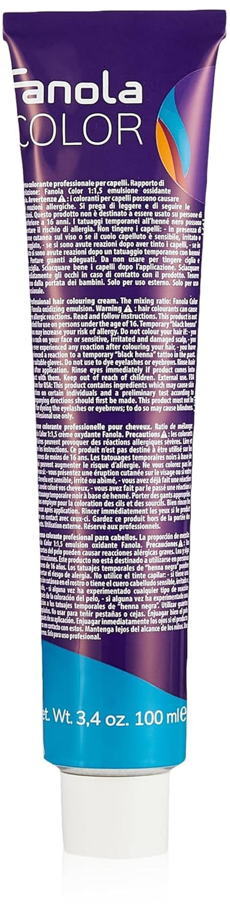 Fanola crema colore Crème colorante 7.0 Blond, 100 ml