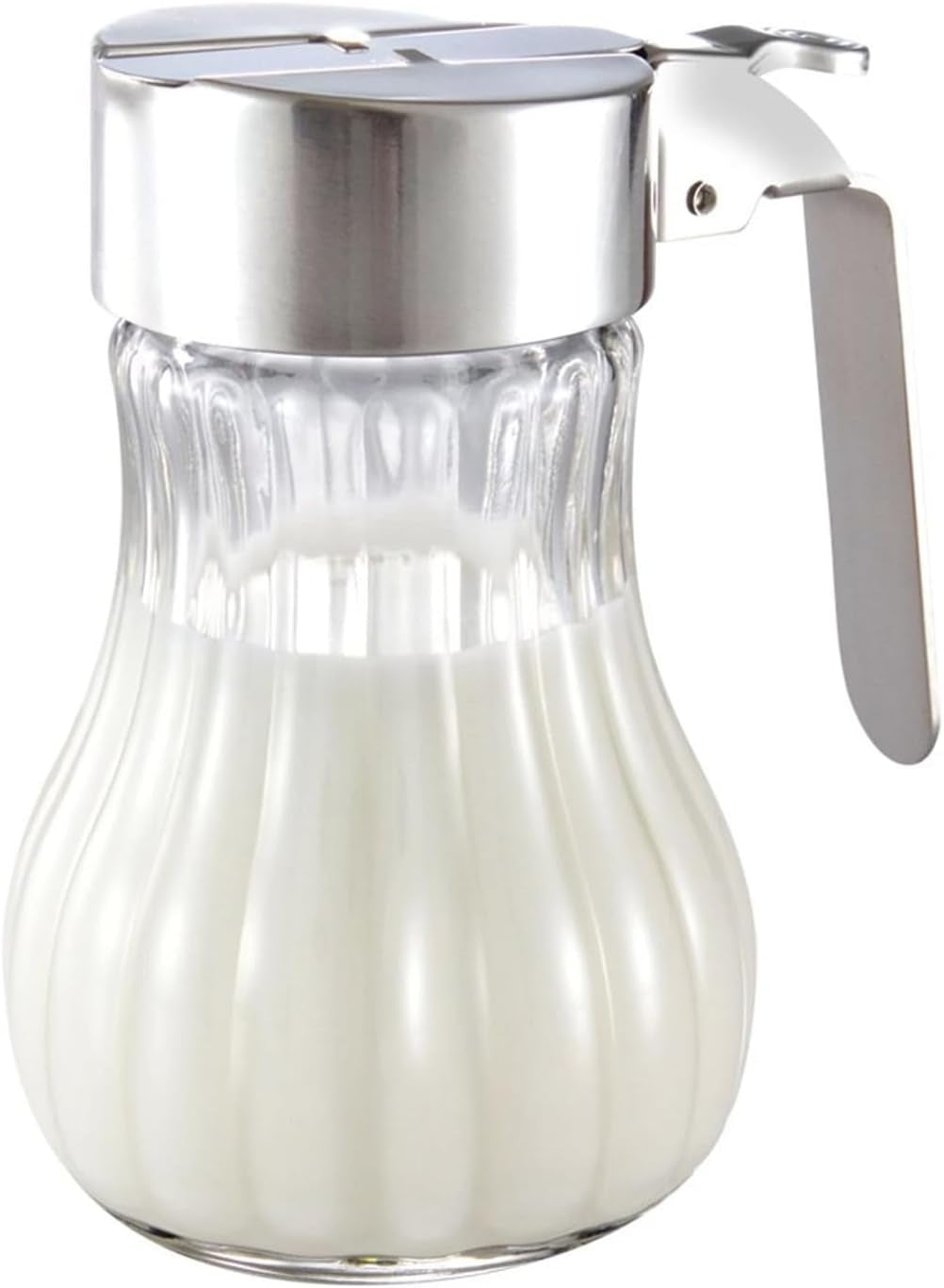 Tasse à crème/miel Tescoma CLASSIC 250 ml, en acier inoxydable et verre robuste, idéale pour la maison et la restauration, durable et fonctionnelle