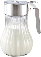 Tasse à crème/miel Tescoma CLASSIC 250 ml, en acier inoxydable et verre robuste, idéale pour la maison et la restauration, durable et fonctionnelle