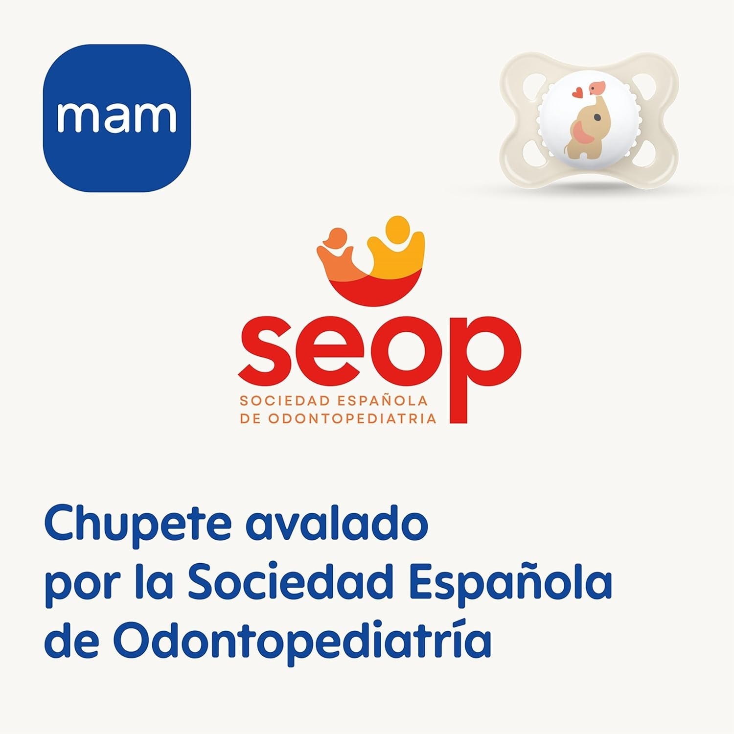 Sucette MAM Clip It ! Broche & Original S226 Skinsoft™ silicone, ultra-doux, pour bébés à partir de 0 mois