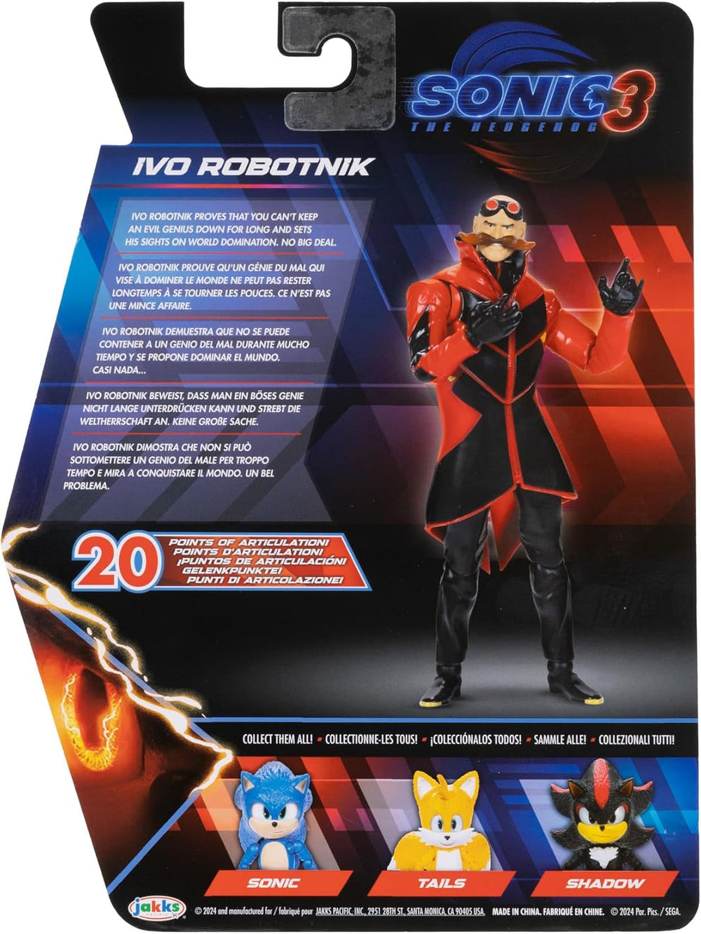 Sonic 3 Film 12,7 Cm Figurines Nouveau Personnage Figurines Naty Shop