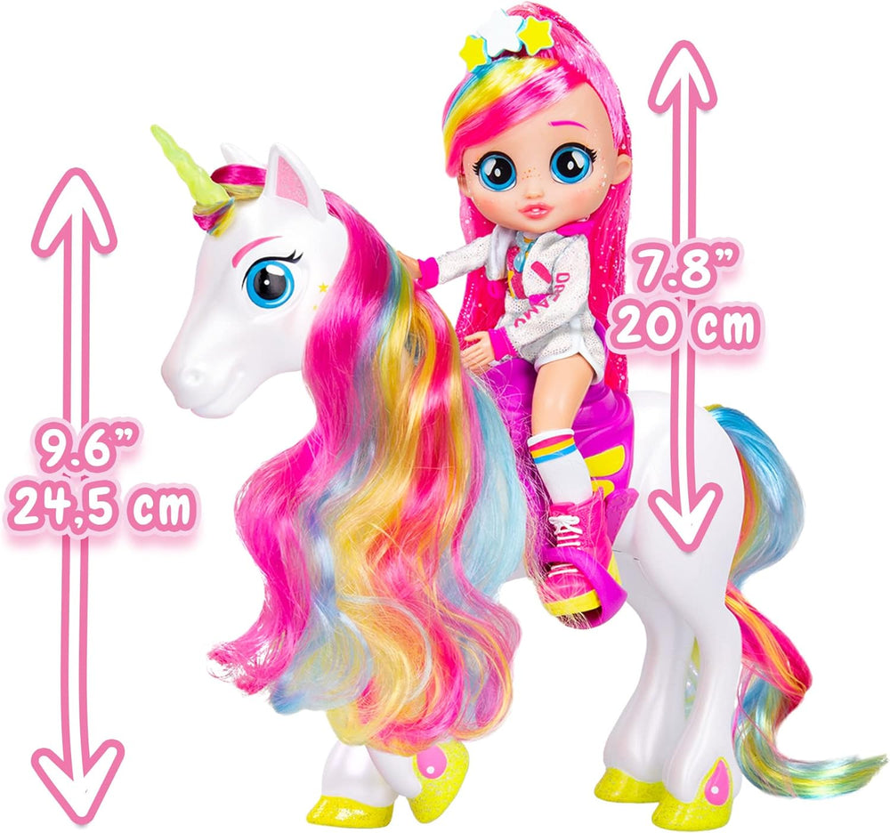 BFF by Tränenbabys Dreamy & Rym Deluxe-Set, qui comprend le chiot exclusif Dreamy et son petit cornet Rym - un programme optimal pour les jeunes et les filles à partir de 5 ans