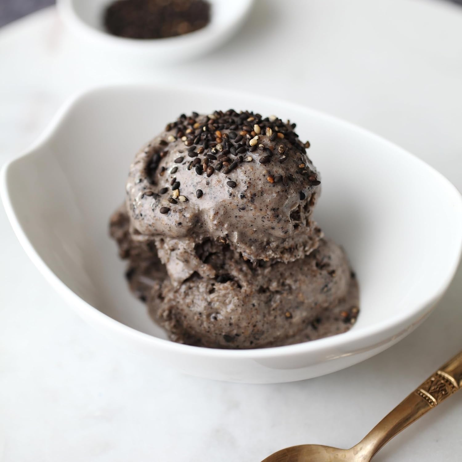 - Gerösteter schwarzer Sésame 150g | Offre de ballast | Sources de protéines végétaliennes | Arôme Reiches | Antioxydant | Simple streuen