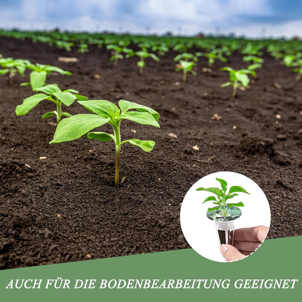 125 éponges de culture, 50 éponges de culture de remplacement, accessoires pour système de démarrage hydroponique avec 50 étiquettes, 12 capuchons isolants, 12 paniers de plantes, 1 pince à épiler