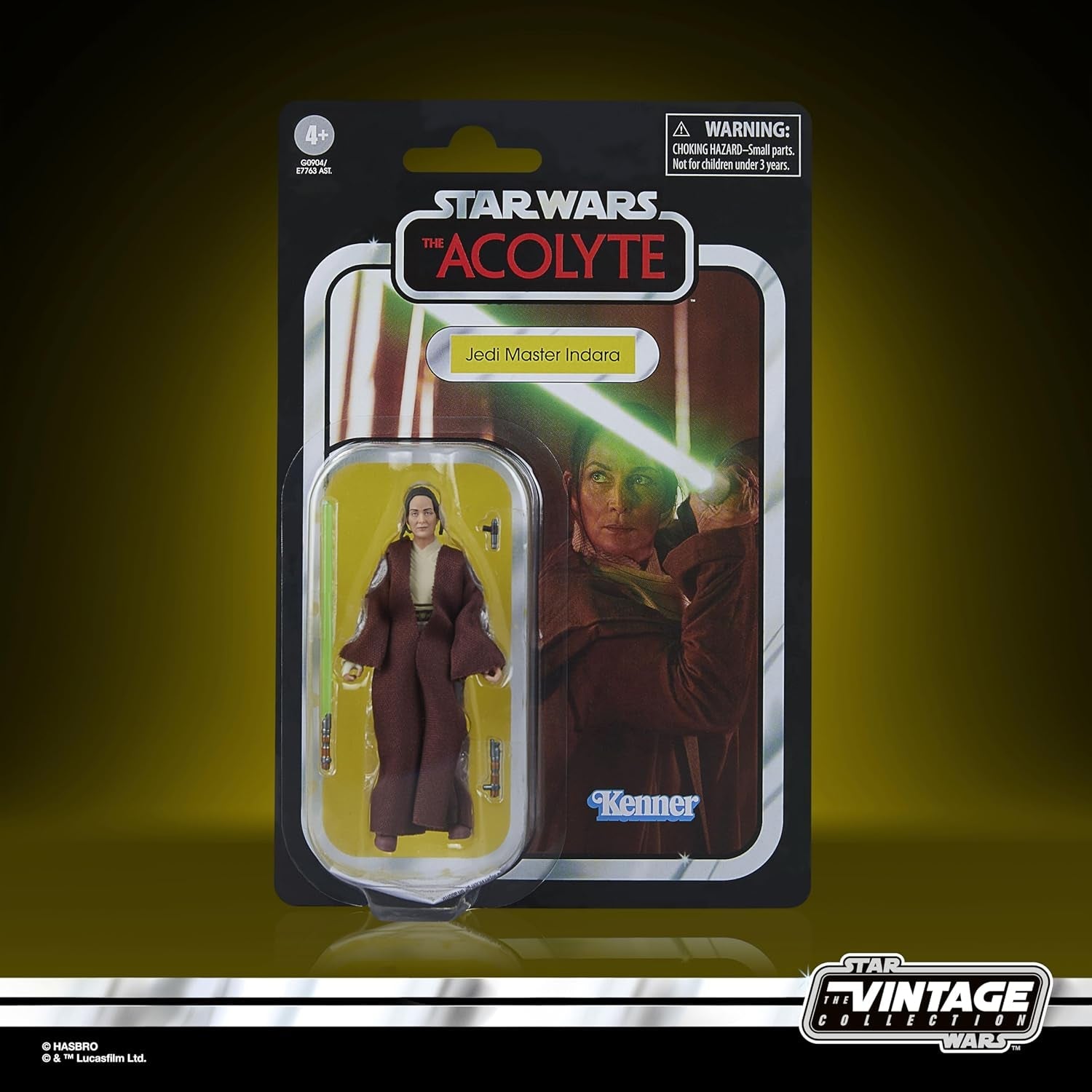 Star Wars Vintage Collection Maître Jedi Indara, Star Wars : Acolyte Action Figure (9,5 cm) Figurines Naty Shop