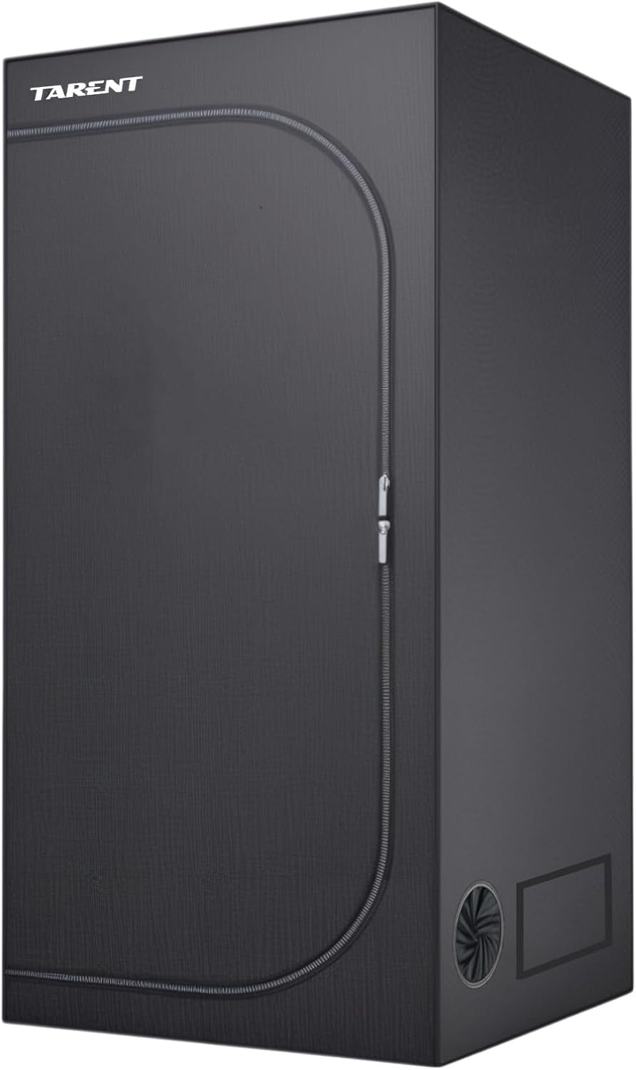 Tente de culture 80x80x180cm, avec plateau de base amovible et étanche, taille idéale pour la culture hydroponique