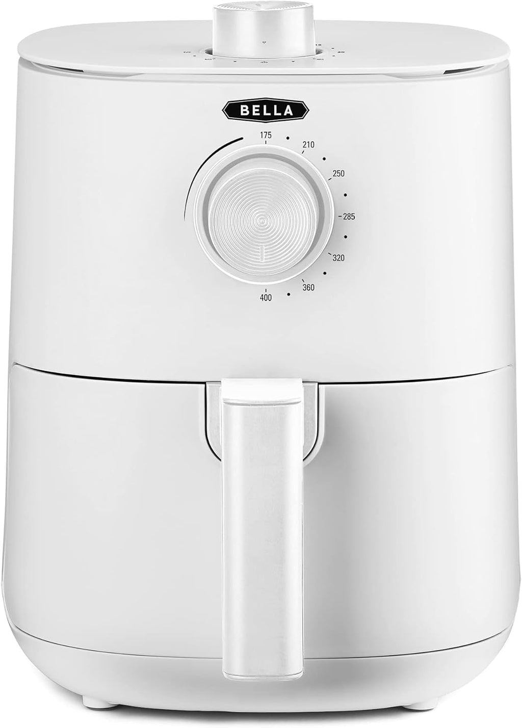 BELLA Hot Air Fryer 1.9L, 5-In-1 Compact Multi-Cooker, acoperire neaderentă, coș sigur pentru mașina de spălat vase Electrocasnice Naty Shop Alb 3L US Manual cu buton rotativ dublu
