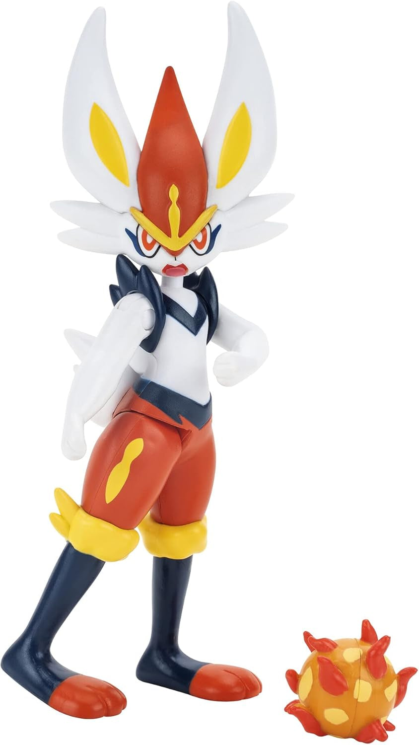 Pokémon PKW0164 - Battle Feature Figure - Liberlo, figură mobilă oficială, 11,5 cm Action figures Naty Shop