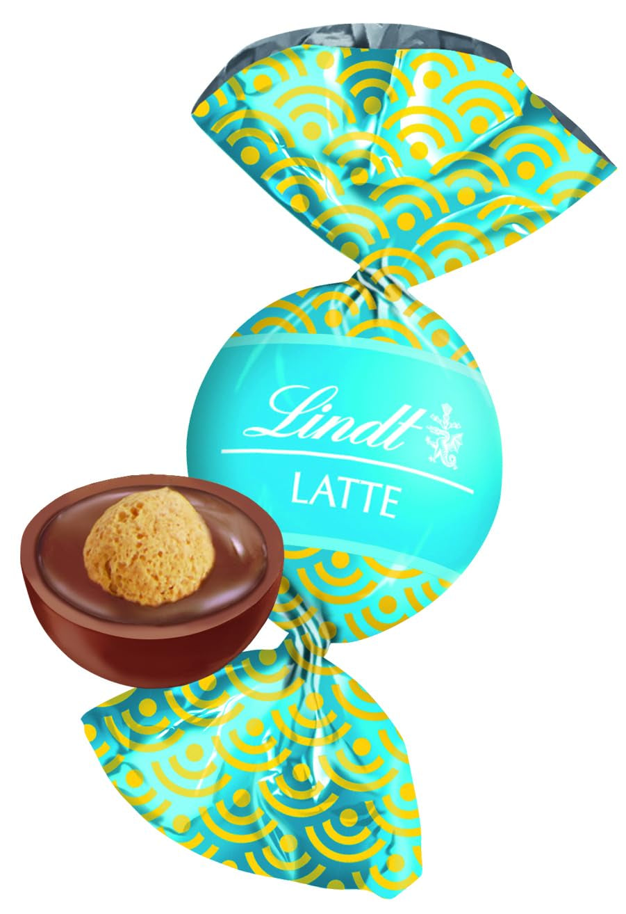 Lindt Roulette Ball Nocciolatte, chocolat au lait fourré à la crème de noisettes et noisettes entières, 3000g