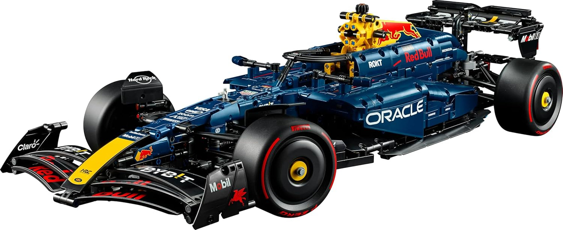 LEGO Technic Oracle Red Bull Racing RB20 F1 Rennauto Modell - Formel 1 Bauset zum Sammeln - V6-Motor, Getriebe, Lenkung & DRS in Maßstab 1:8 - Giftidee for Erwachsene & Teenager 42206