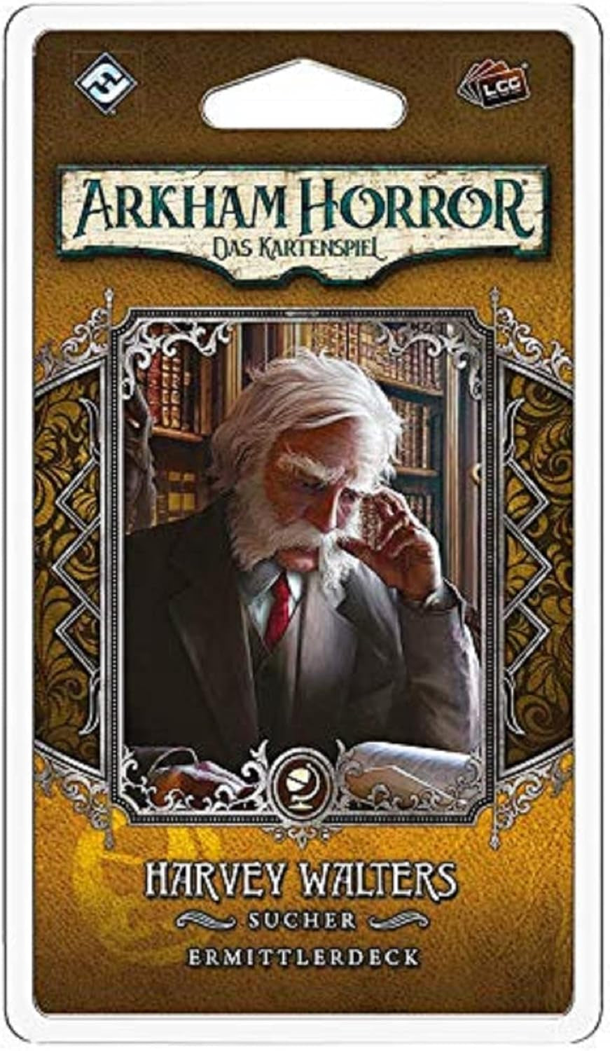 Fantasy Flight Games, Arkham Horror : LCG, jeu de base, jeu expert, jeu de cartes, 1 à 4 joueurs, à partir de 14 ans, 45 minutes et plus, allemand, multicolore, coloré