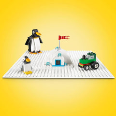 LEGO 11026 Placă de construcție albă clasică, placă de bază pătrată cu 32X32 adâncituri ca seturi de bază, jucărie de construcție (pachet de 2) Seturi de constructie Besuche den LEGO-Store
