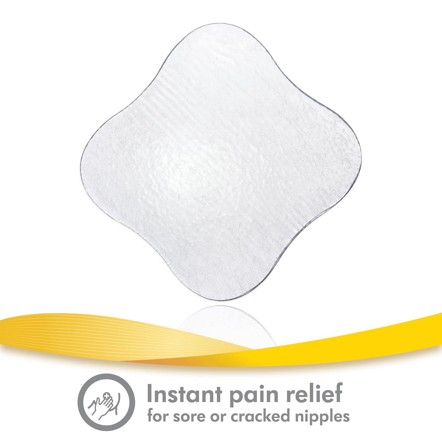 Medela Hydrogel Pads - soulagement et refroidissement immédiats des mamelons douloureux - réutilisables - paquet de 4 serviettes stériles, emballées individuellement Accessoires Alimentation et Allaitement Bebe Naty Shop