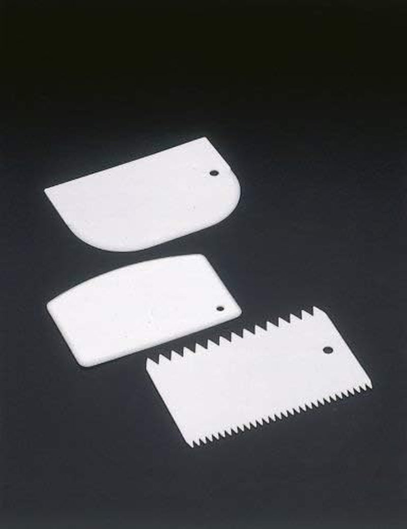 Spatule à pâte Metaltex 252521080, 3 pièces, plastique
