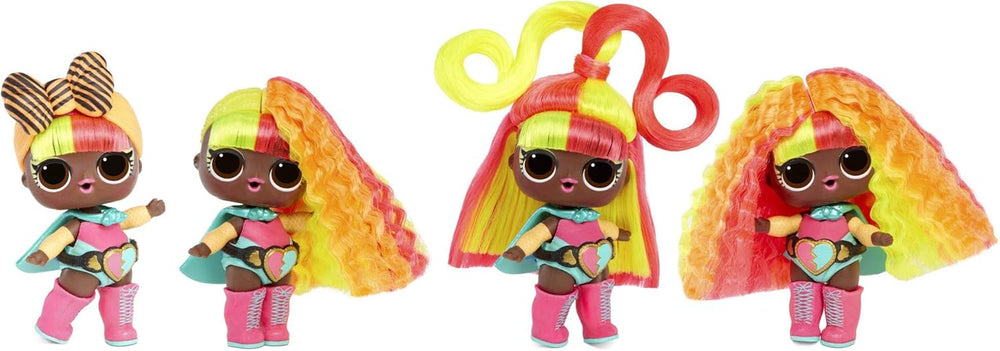Poupées à collectionner LOL Surprise pour filles - Avec 15 surprises et coiffures différentes - #Hairvibes Dolls