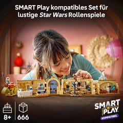 LEGO Star Wars 75425 SMART Play: Mos Eisley Cantina - Kompatibles Interaktives Spielzeug inkl. 3 SMART Tags und 2 Minifiguren - Geschenkidee für Jungen und Mädchen ab 8 Jahren & Erwachsene Fans