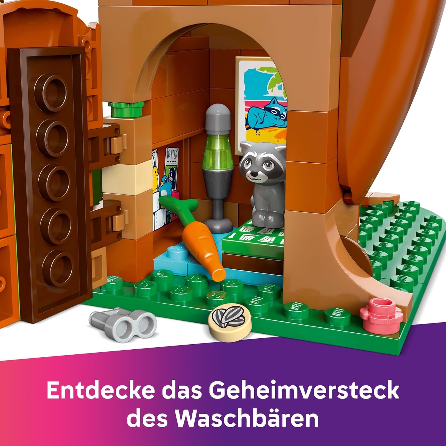LEGO Friends Baumhaus - Jeu pour un bon garçon avec 2 figurines, 4 figurines, un jardin et un jeu de jouets - Jouets de rêve pour les filles et les jeunes à partir de 8 ans - 42652